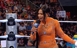 37-year-old veteran reveals she entered Bianca Belair's house when nobody was there; Threatens to put her in a wheelchair