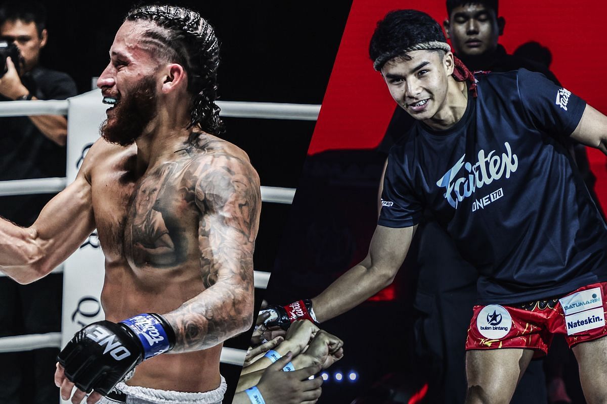 Diego Paez (left) and Johan Ghazali (right). [Photos from ONE Championship]