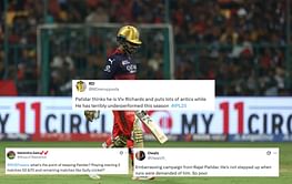 "Thinks he is Viv Richards and puts lots of antics" - Fans slam Rajat Patidar for another failure in crucial LSG vs RCB IPL 2025 clash