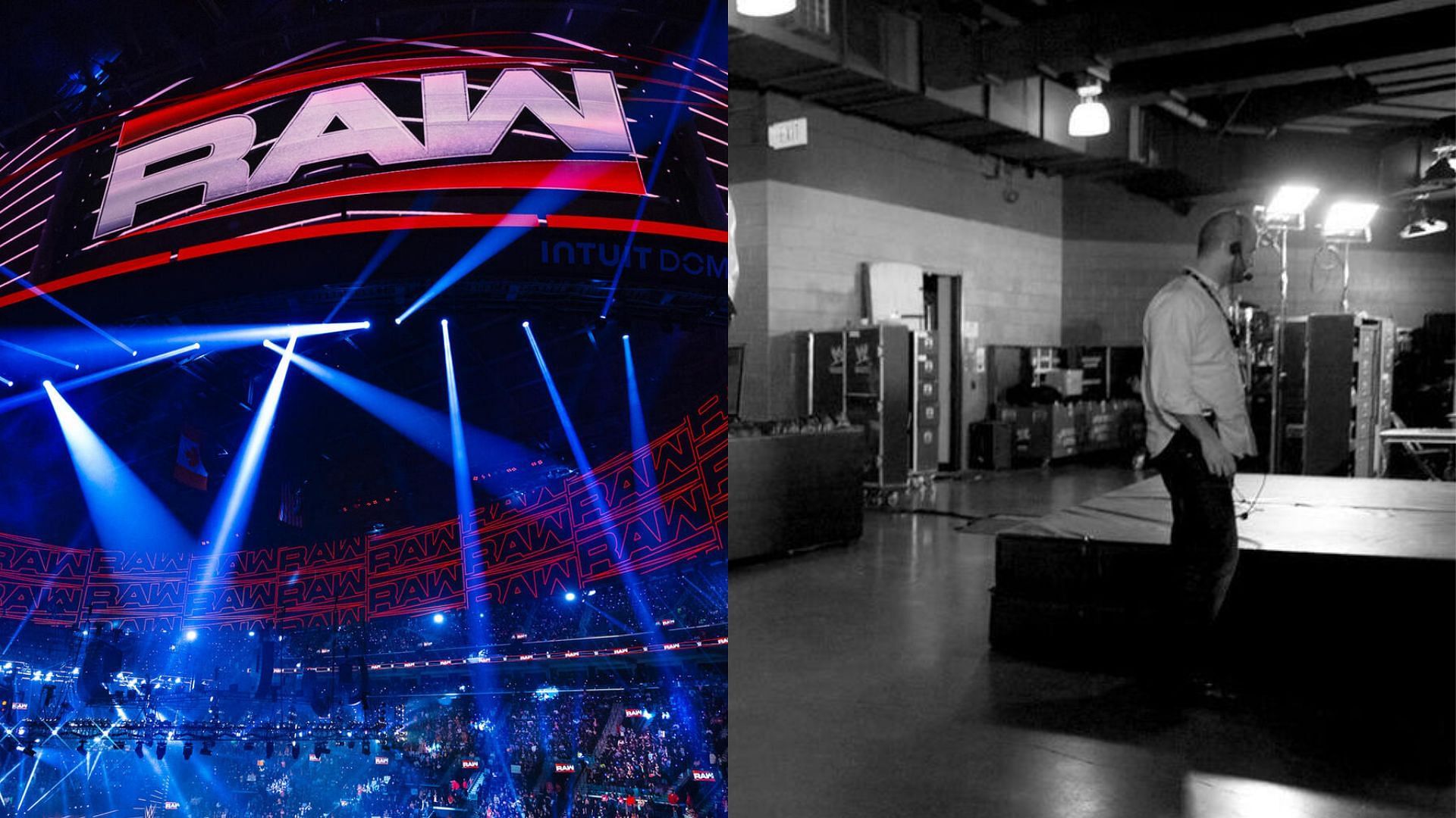 WWE backstage  [Image Credits: WWE.com]