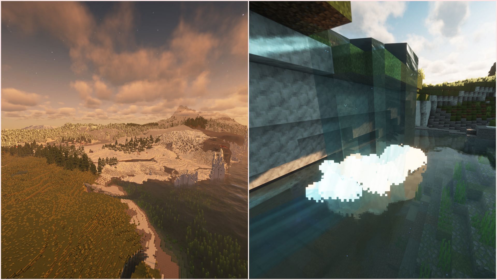 There are some great visually appealing yet vanilla-friendly Minecraft mods (Image via Sportskeeda Gaming || Mojang Studios)