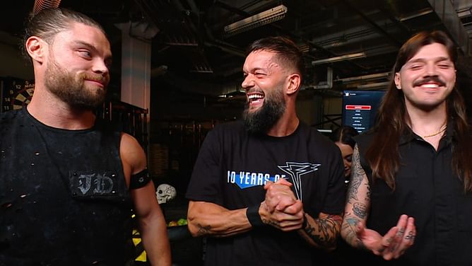 JD McDonagh shares cryptic reaction to Finn Balor laughing at Liv Morgan-Dominik Mysterio tension on WWE RAW