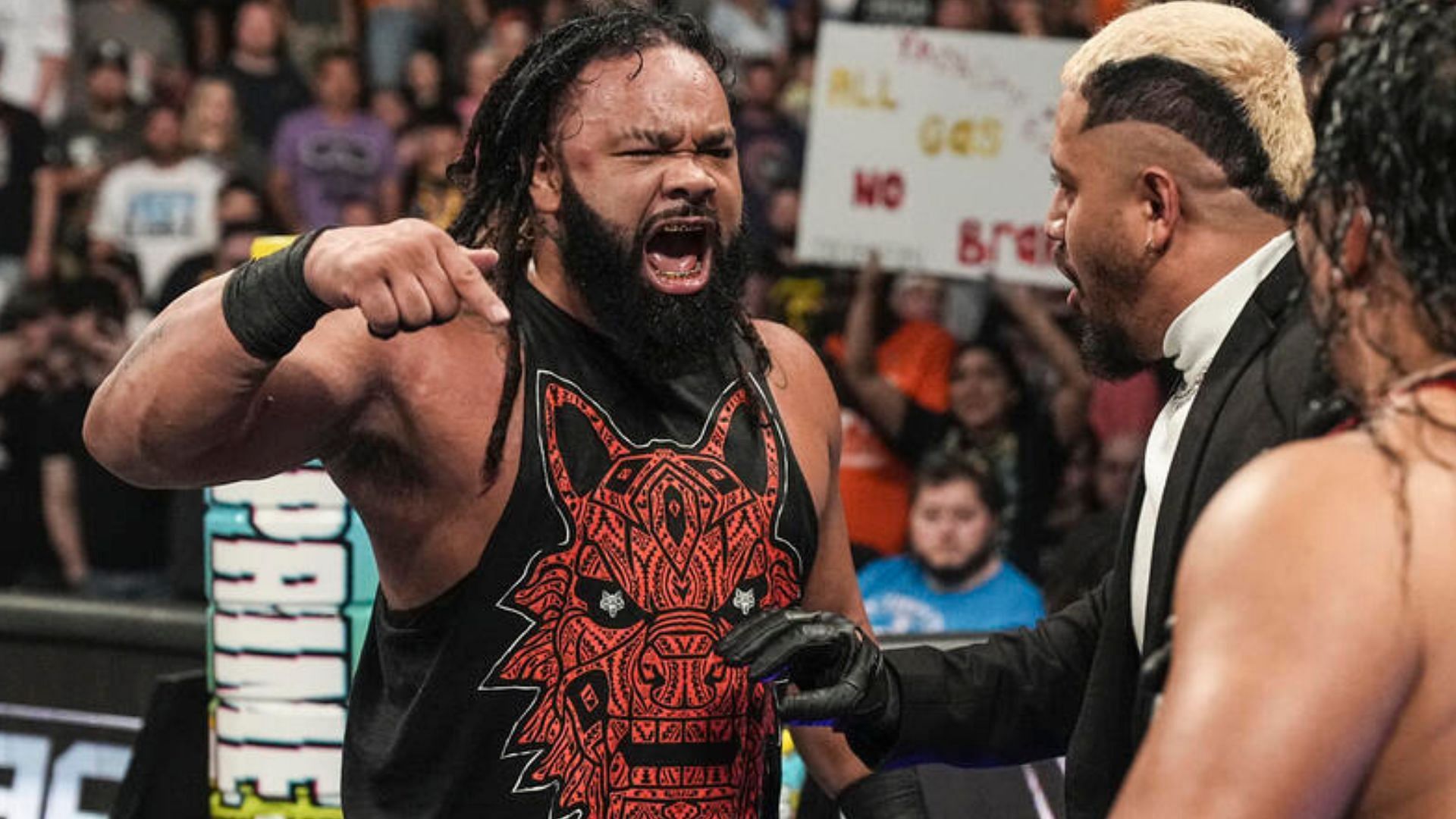 Jacob Fatu on SmackDown! [Image credit: WWE.com]