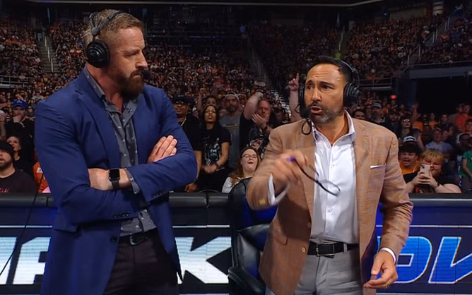 Joe Tessitore gets furious on SmackDown after major star's WWE debut ends controversially