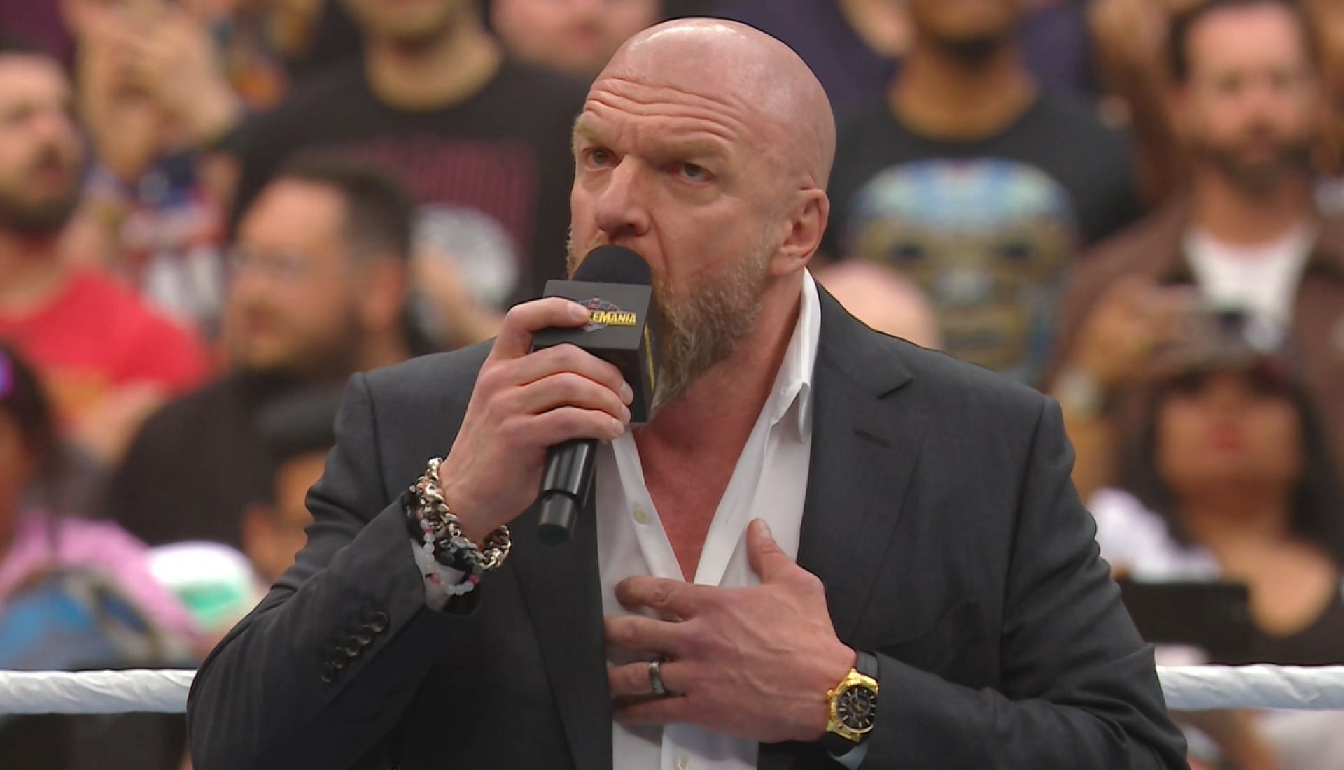 Triple H has guided WWE through some interesting moments this year. (Image Credit: WWE.com).