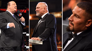 Rick Steiner sends a message to Paul Heyman during WWE RAW