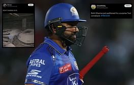 "Auditioned for a surprise Test comeback"- Fans react to Rohit Sharma's sluggish knock in PBKS vs MI IPL 2025 match