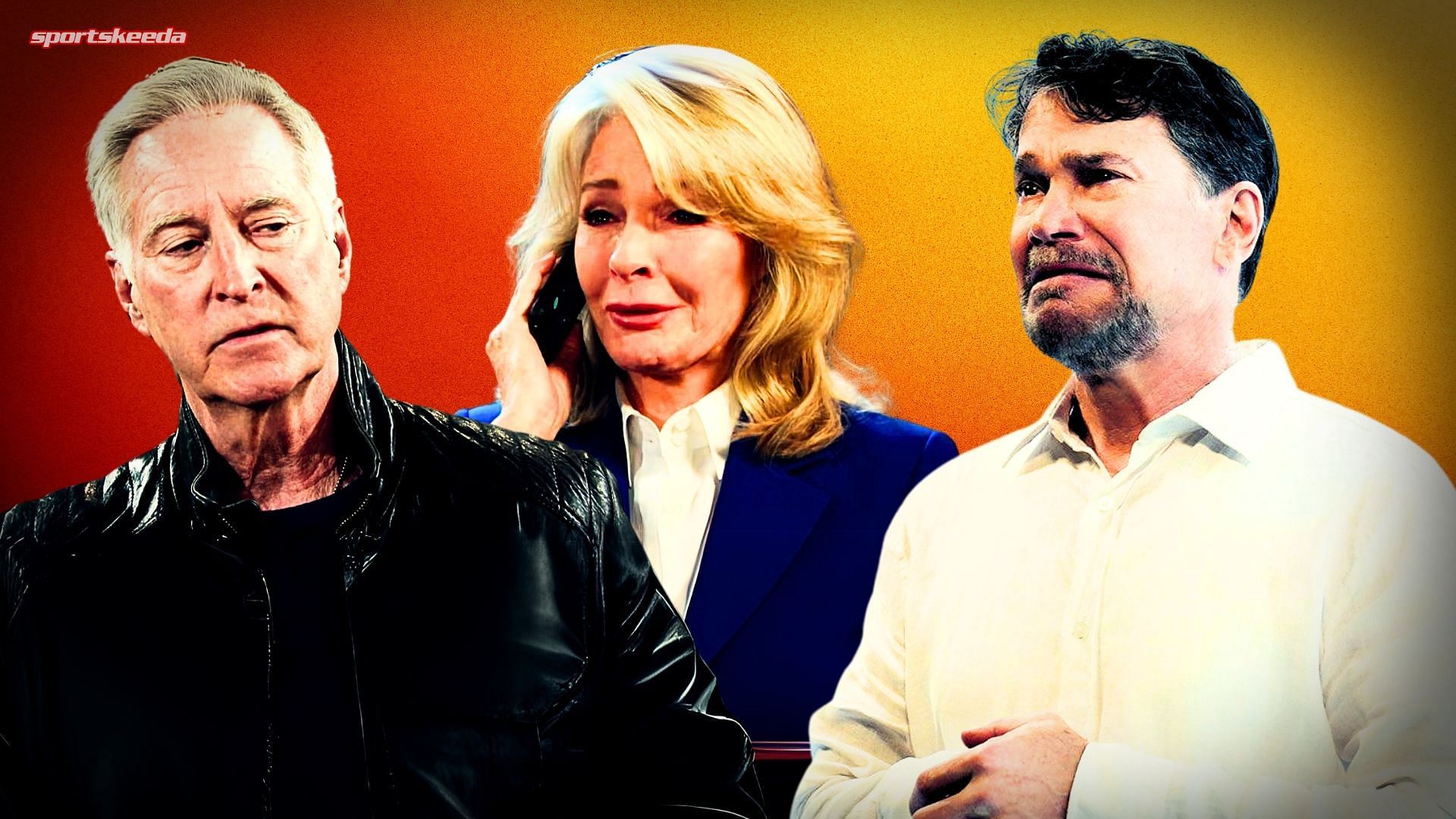 John, Marlena and Bo of Days of Our Lives (Custom edit by Sportskeeda, Original images via Peacock/@Days of Our Lives)