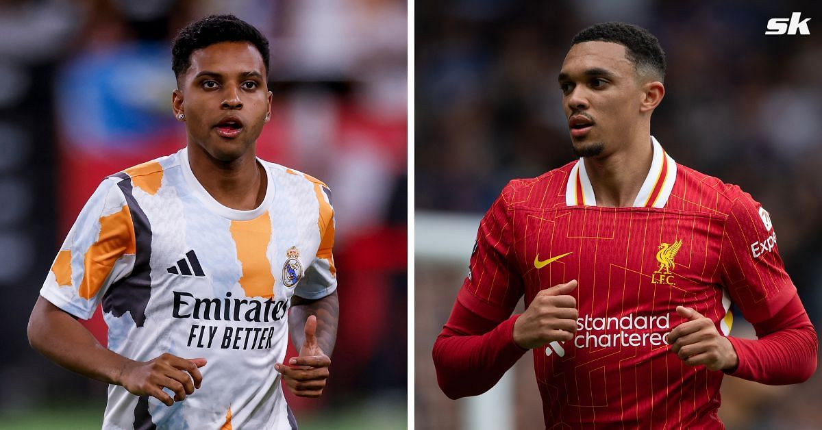 Rodrygo and Trent Alexander-Arnold