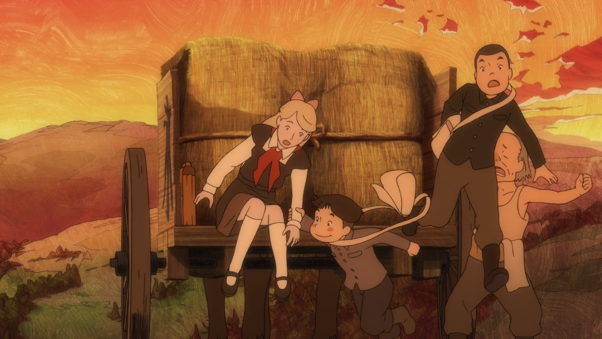 Giovanni&#039;s Island (Image via Production I.G)