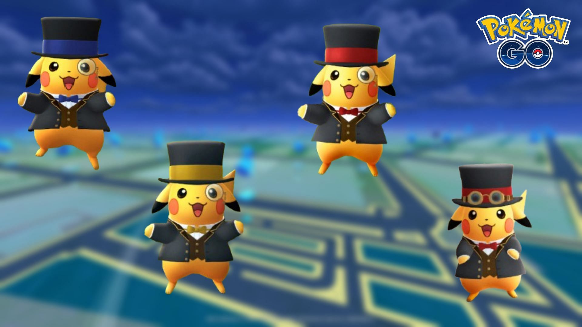 Pokemon GO Fest 2025 Pikachu costumes (Image via TPC)