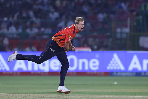 Kyle Jamieson was part of PBKS' playing combination in their IPL 2025 clash against MI. [P/C: Getty]
