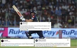 "Comparing Shubman Gill with any other young Indian batsman in India is a crime" - Fans hail star opener for sublime 76 in GT vs SRH IPL 2025 clash