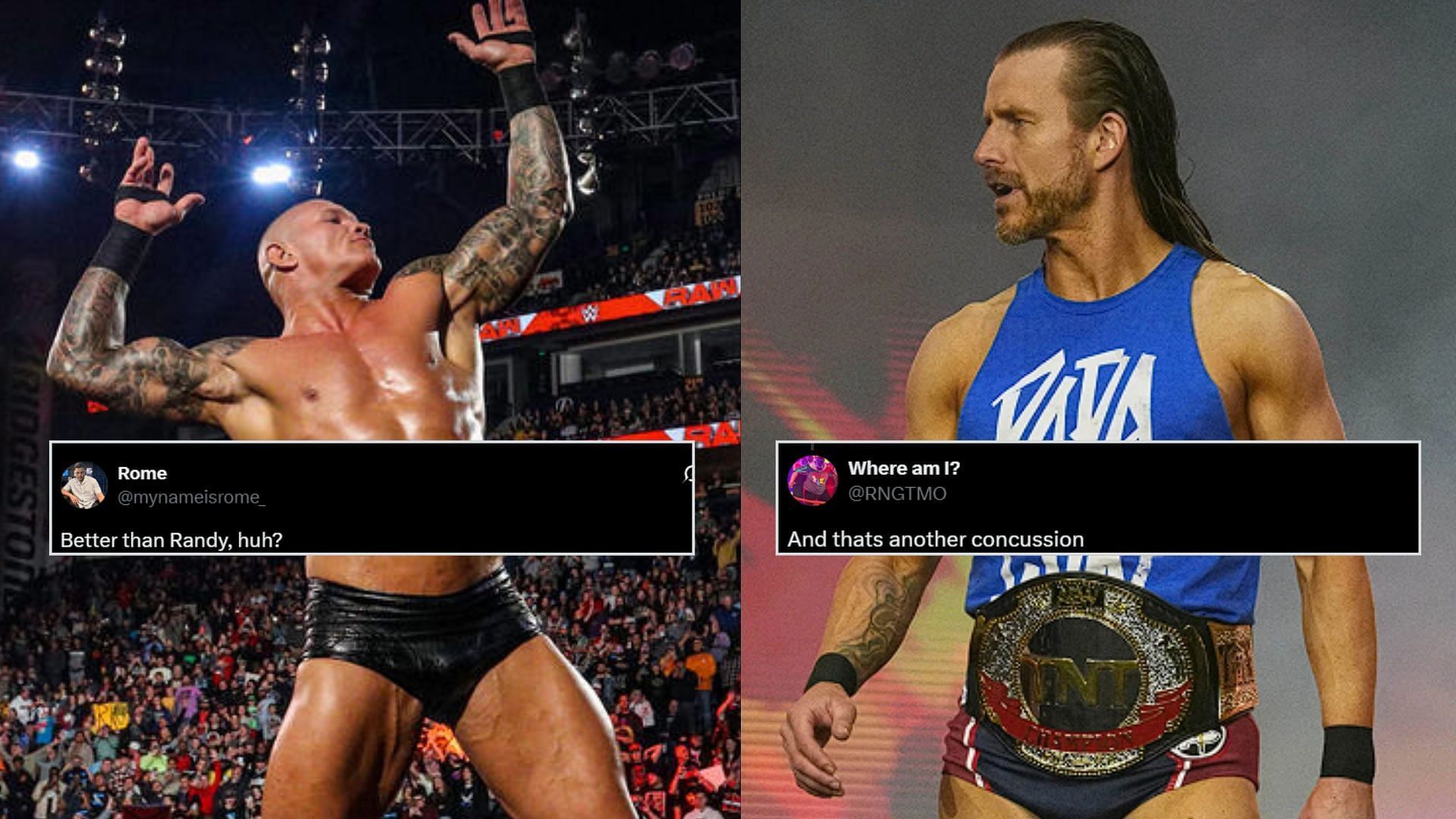 Adam Cole is the TNT Champion [Photo: allelitewrestling.com and wwe.com]