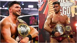 Ethan Page breaks silence after WWE title win