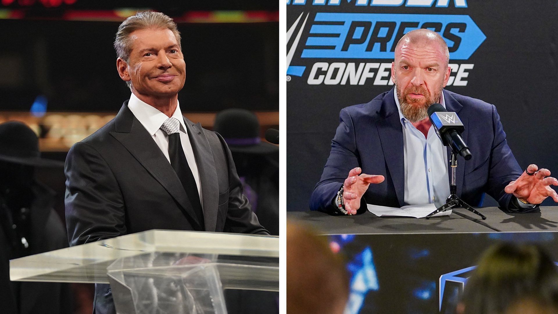 Vince McMahon and Triple H may share a few similar rules for WWE [Credit: WWE.com]
