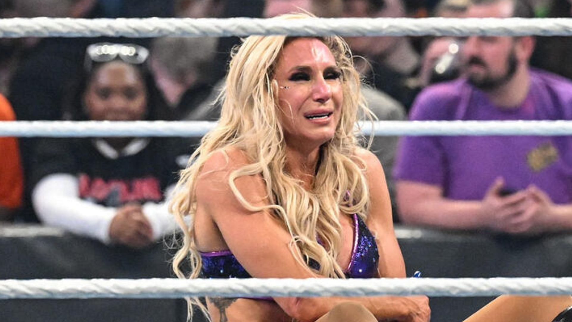 Charlotte Flair after she lost an 