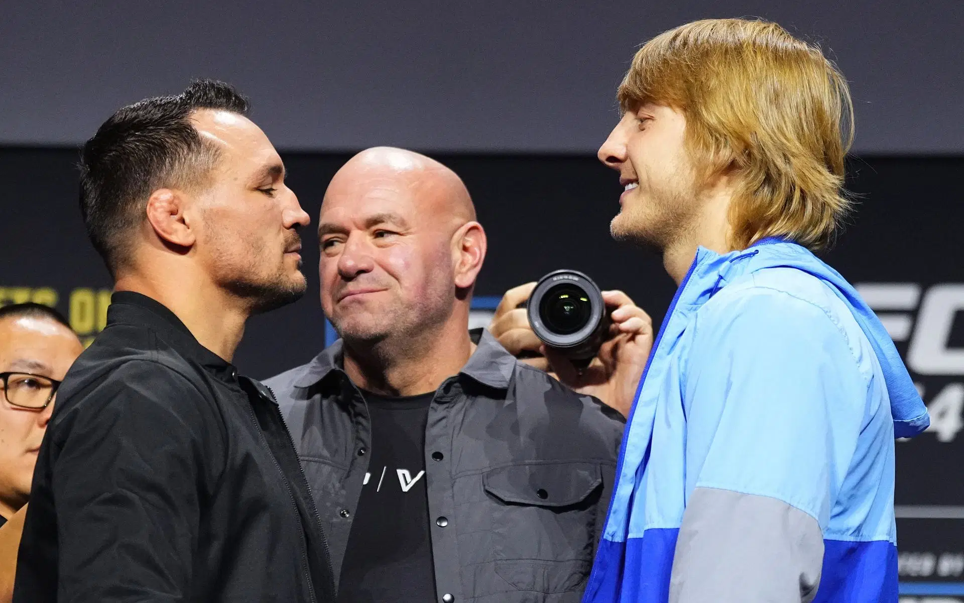 Michael Chandler talks about loss to Paddy Pimblett at UFC 314. [Images courtesy: Getty]