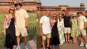 IPL 2025 के सस्पेंड होने के बाद ताजमहल पहुंचा MI का खिलाड़ी, इंस्टाग्राम पर शेयर की तस्वीरें