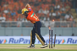 Nehal Wadhera chops on to Yash Dayal for 8 as PBKS shockingly collapse to 50-5 in IPL 2025 Qualifier 1 match against RCB