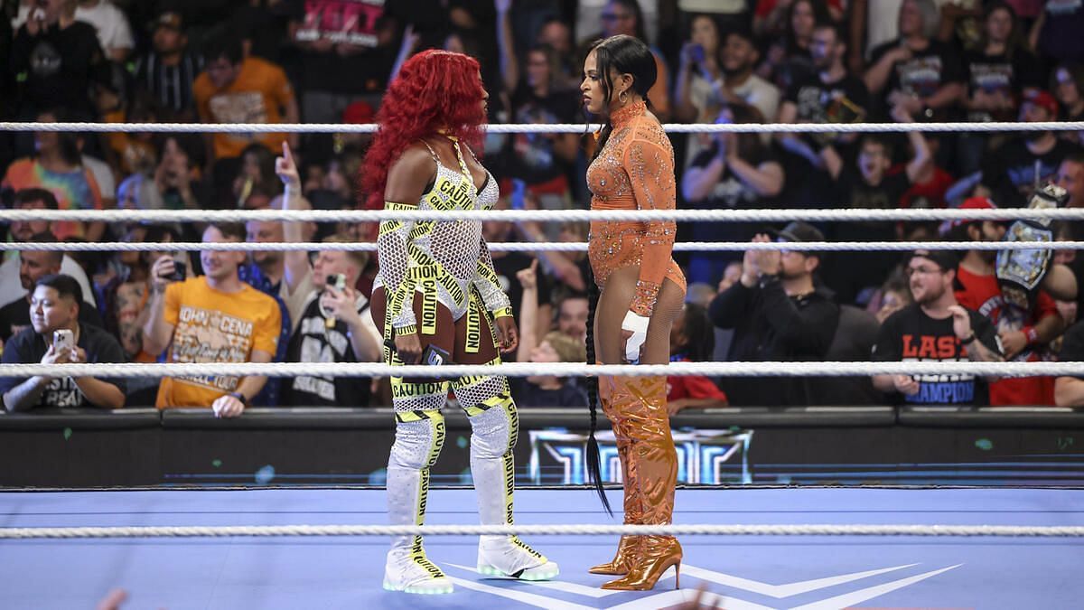Naomi and Bianca Belair (Image Credits: WWE.com)