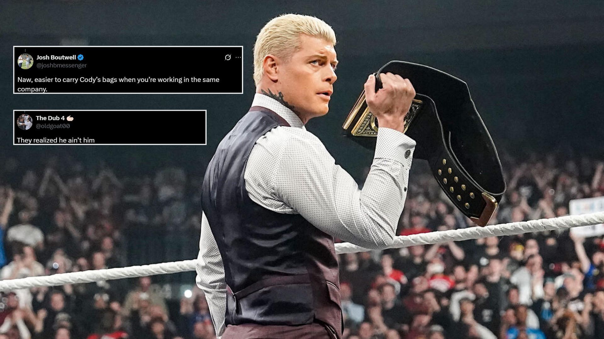 Cody Rhodes is a former WWE Undisputed Universal Champion [Photo courtesy of WWE