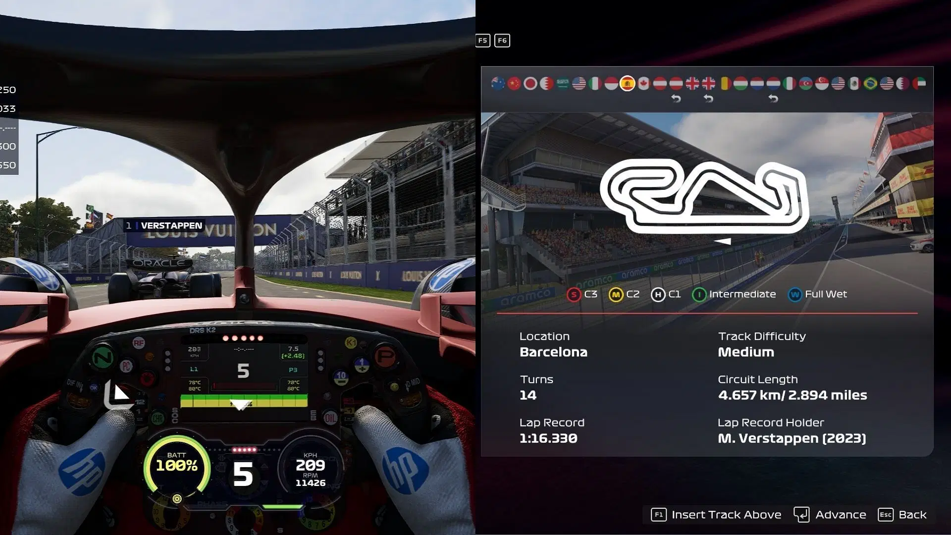 F1 25 Setup for the Spain GP