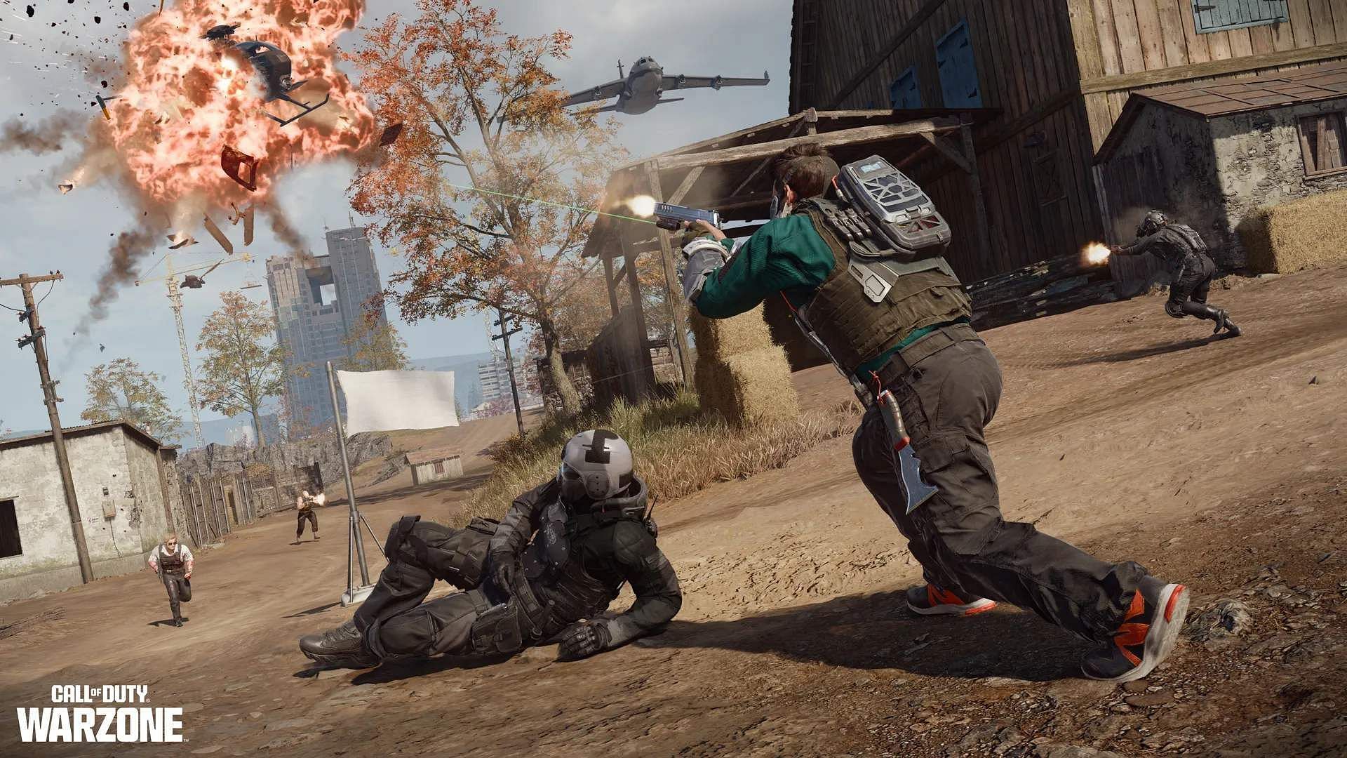 A picture from Clash mode gameplay in Warzone Verdansk (Image via Activision)