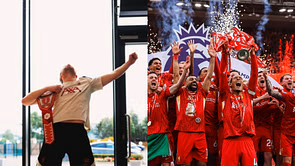 [WATCH] WWE gifts Liverpool F.C. a custom championship after they win their 20th league title