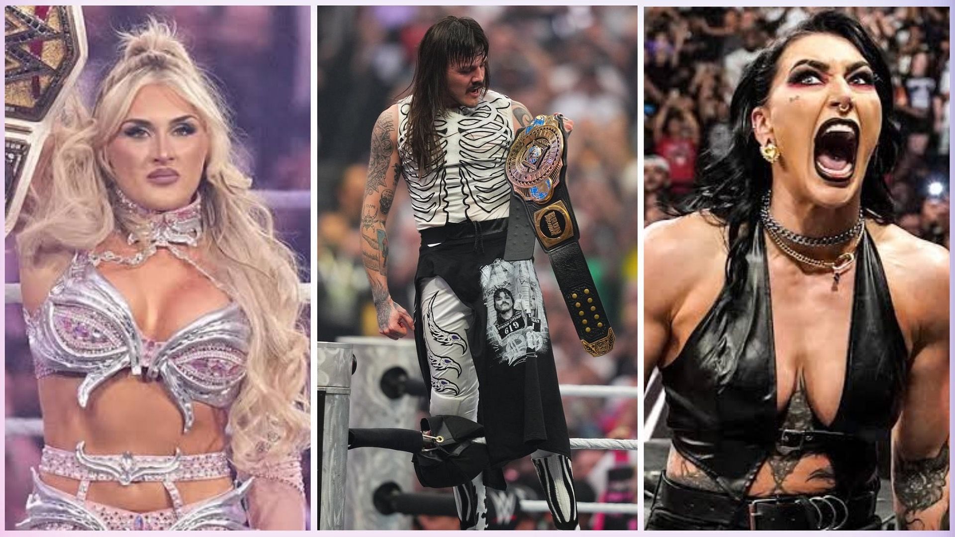 Some stars on WWE