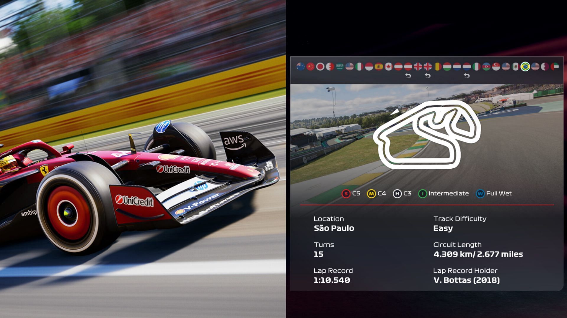 F1 25 Brazilian GP Setup