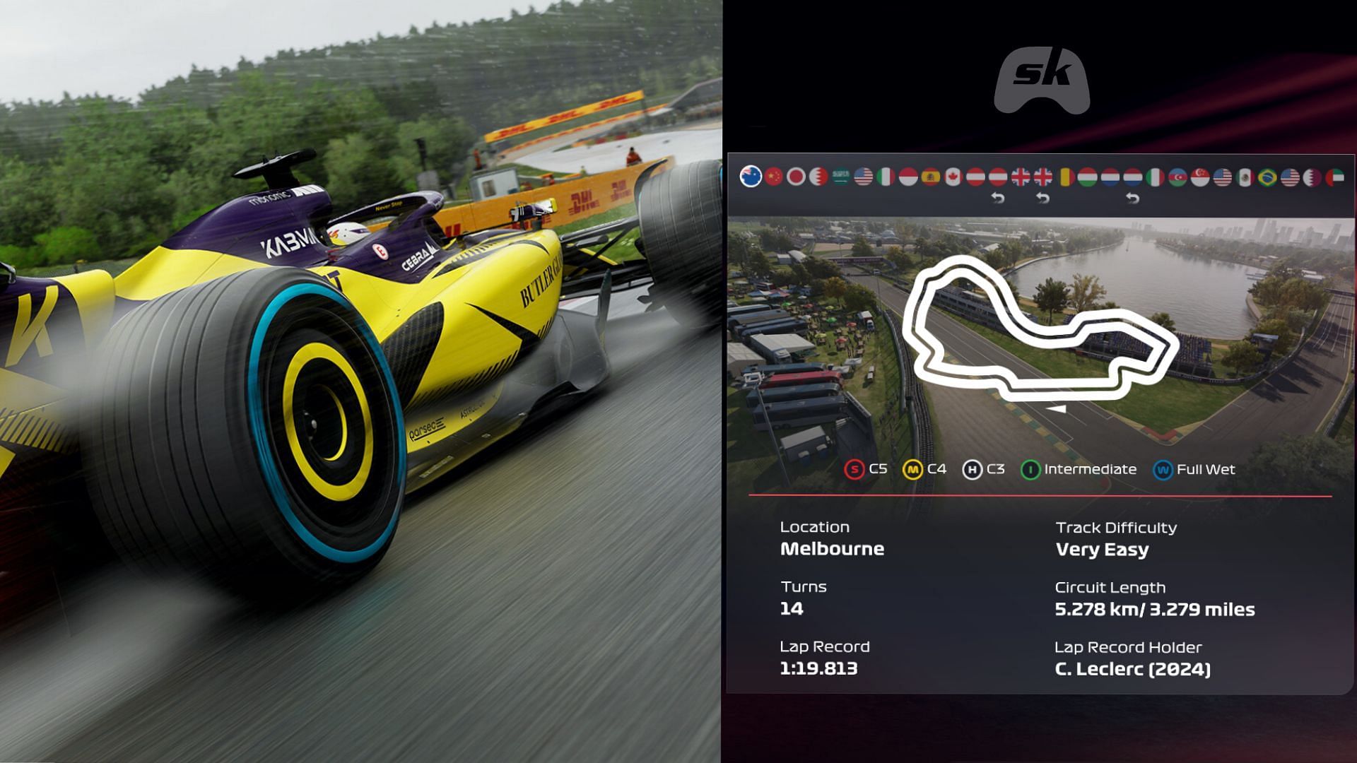 F1 25 Australian GP setup