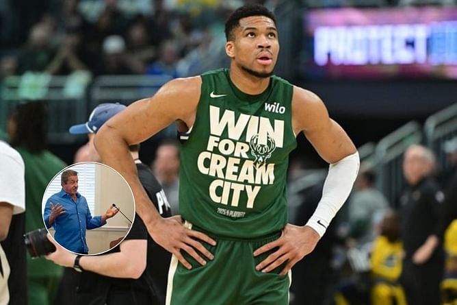 Giannis Antetokounmpo can’t help but respect Sylvester Stallone for scaring off daughter’s boyfriend after he went to shake his hand