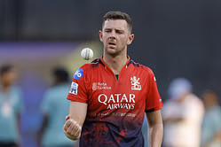 Is Josh Hazlewood playing today's PBKS vs RCB IPL 2025 Qualifier 1 match?