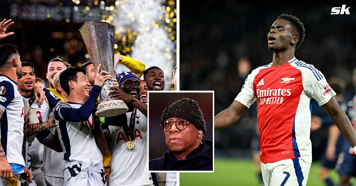 Ian Wright believes Arsenal had a better season than Spurs in the 2024-25 campaign 
