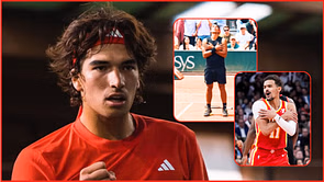 Hawks superstar Trae Young's 'ice cold' celebration makes French Open debut thanks to 21-year-old giant killer Henrique Rocha