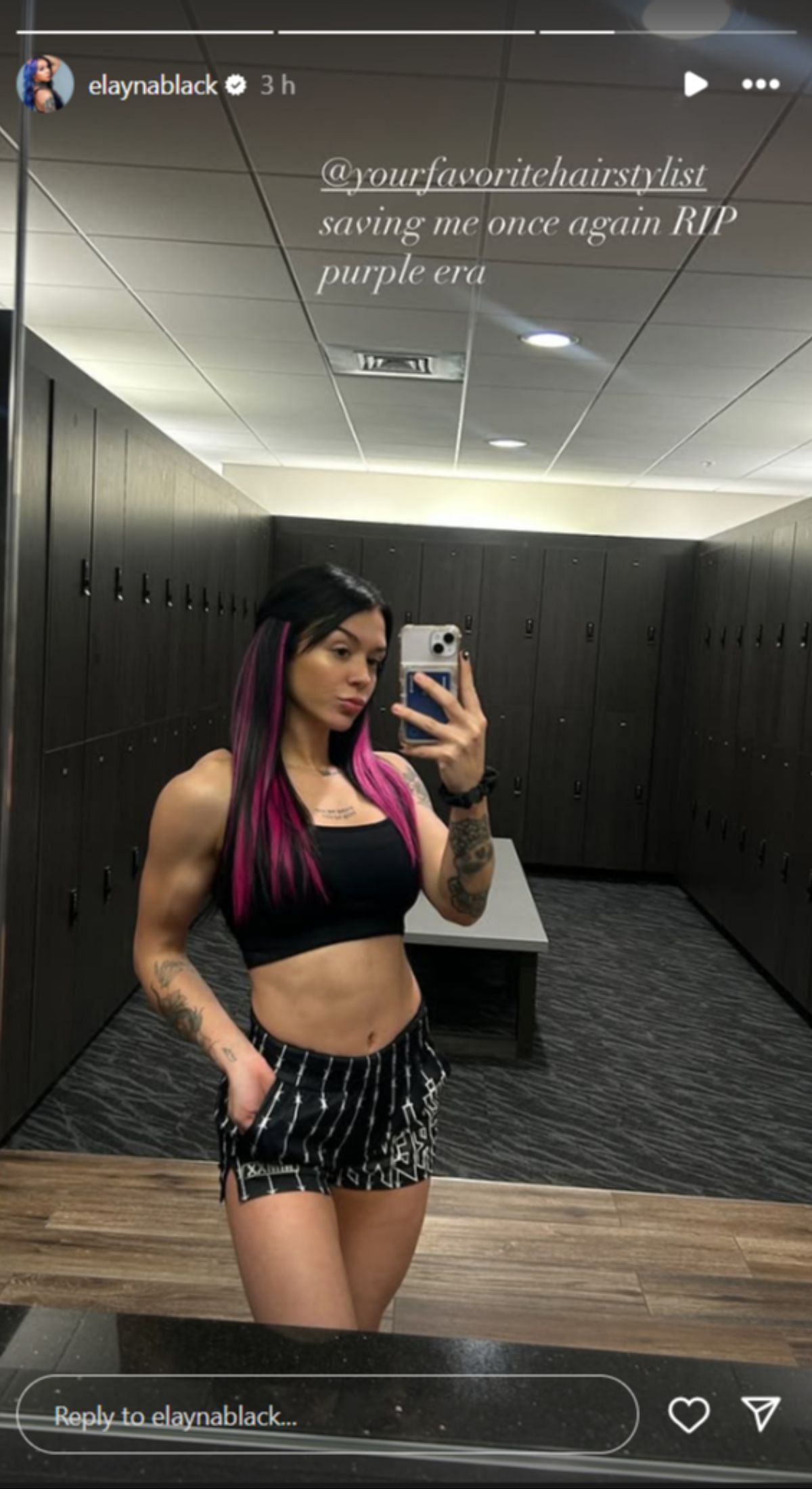 Elayna Black shares new look [Picture credit: star&#039;s Instagram account]