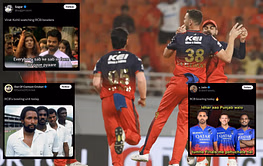 "Turned the pitch into a dance floor" - Social media erupts as RCB bundle out PBKS for 101 in IPL 2025 Qualifier 1