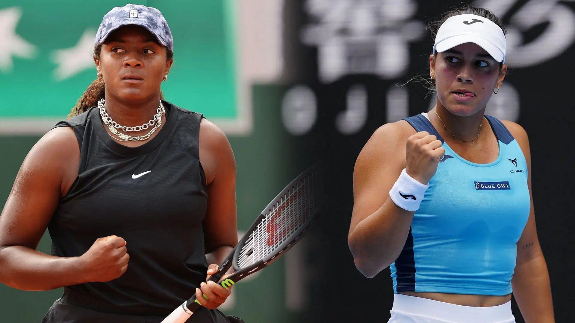 Hailey Baptiste vs Jessica Bouzas Maneiro is one of the third-round matches at the French Open 2025. (Photos: Getty)