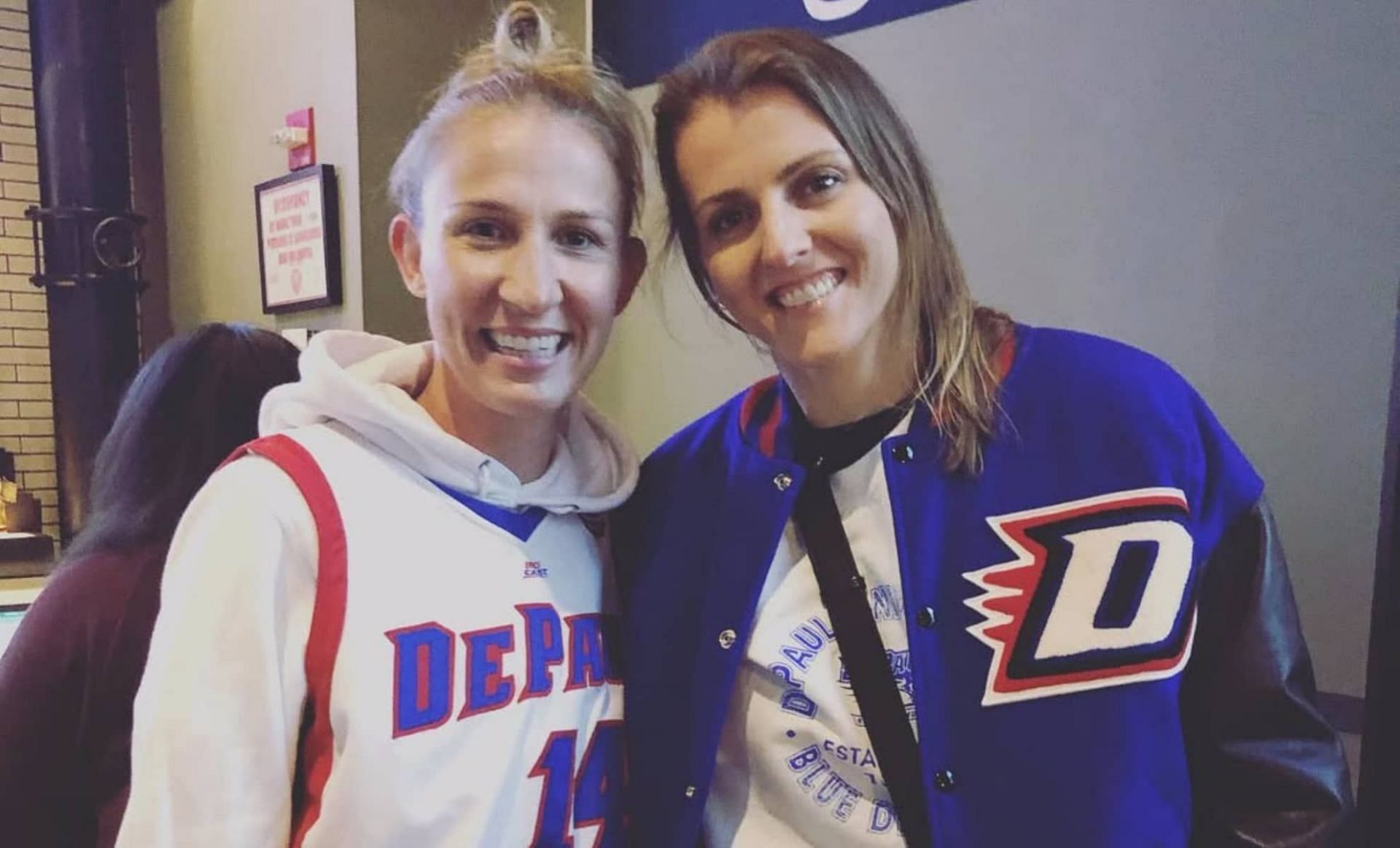Courtney Vandersloot and Allie Quigley