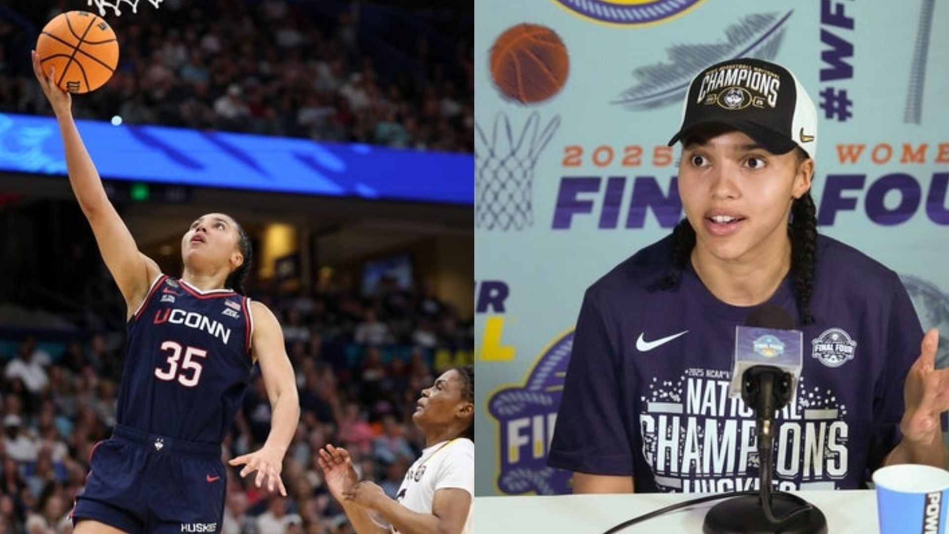 UConn Huskies basketball star Azzi Fudd 
