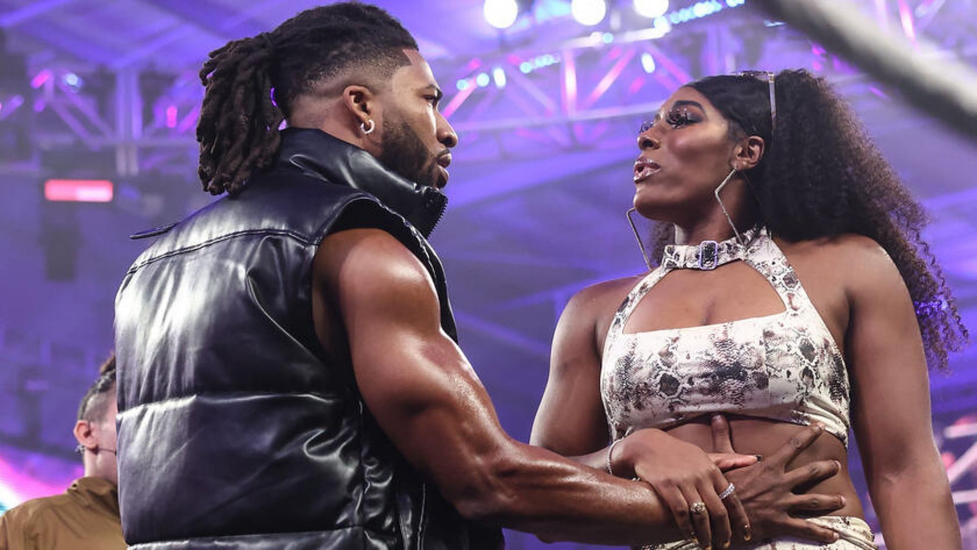 Trick Williams and Lash Legend (Image Credits: WWE.com)