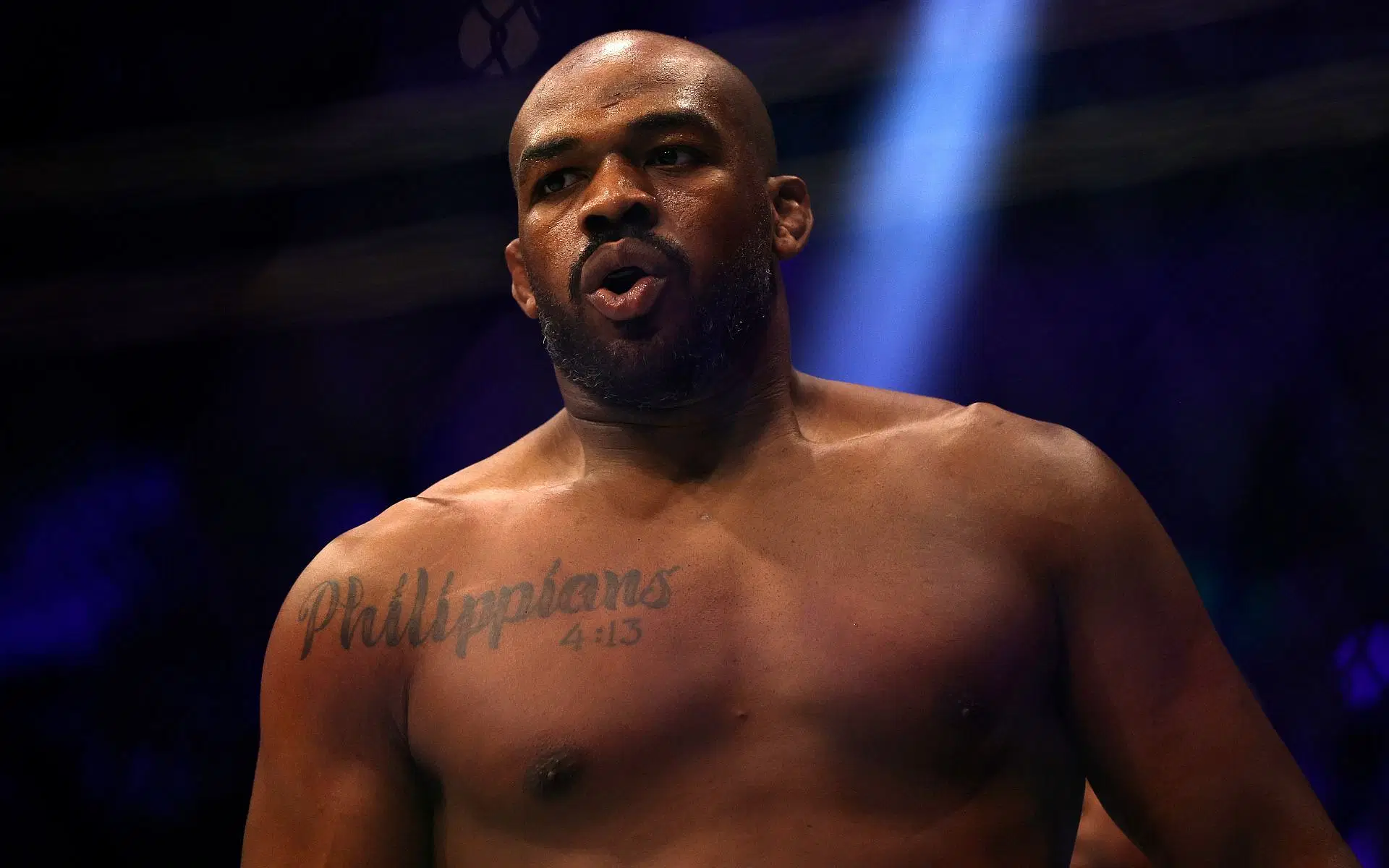Jon Jones reflects on one of his toughest battles. [Image courtesy: Getty]