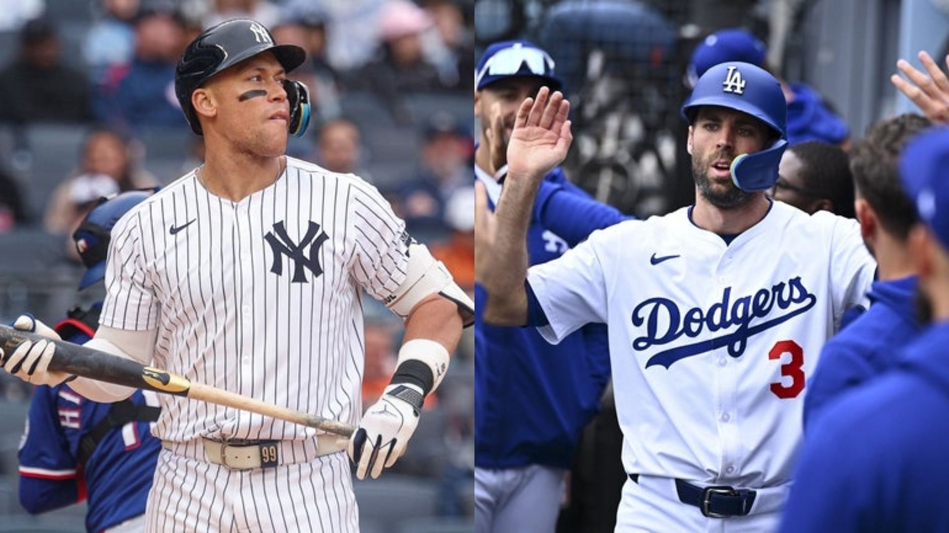 New York Yankees Slugger Aaron Judge &amp; Former Los Angeles Dodgers Slugger Chris Taylor