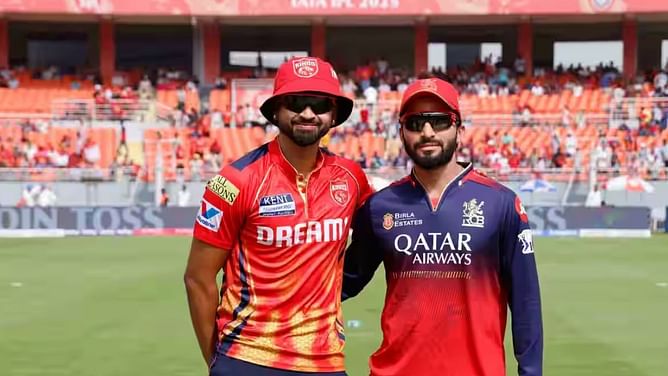 PBKS vs RCB Qualifier 1: बेंगलुरु ने जीता टॉस, धाकड़ गेंदबाज की हुई वापसी; पंजाब ने भी किया बदलाव