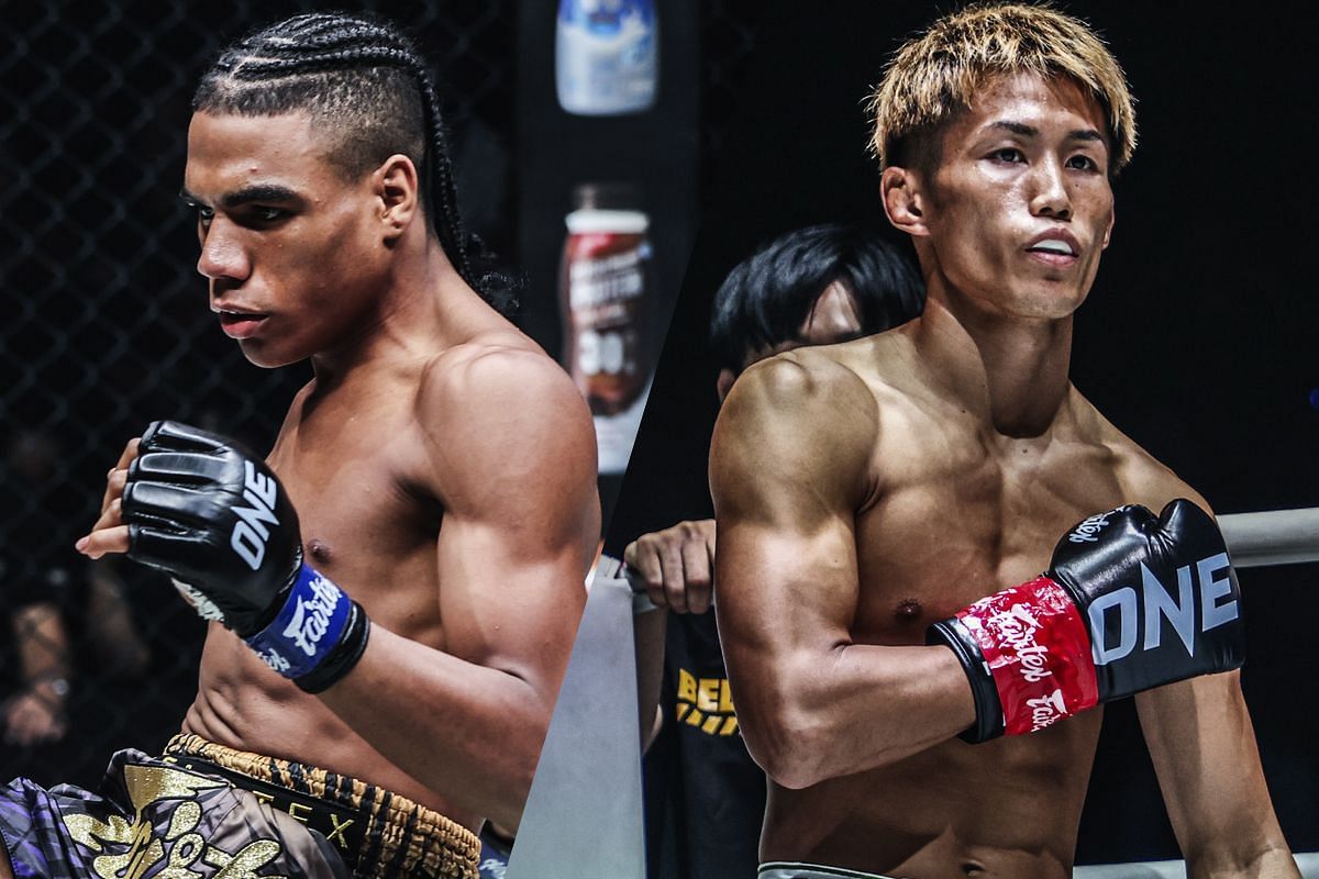 Johan Estupinan (L) and Taiki Naito (R) ~ Photo credit: ONE Championship