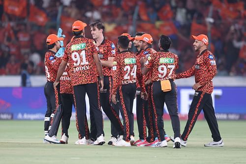 The SunRisers Hyderabad became the third team eliminated from the IPL 2025 playoff race. [P/C: Getty]