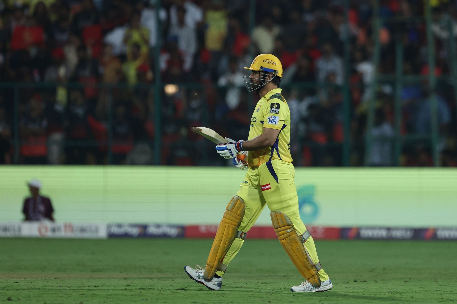 MS Dhoni has been far from impactful with the bat this season [Credit: Getty]