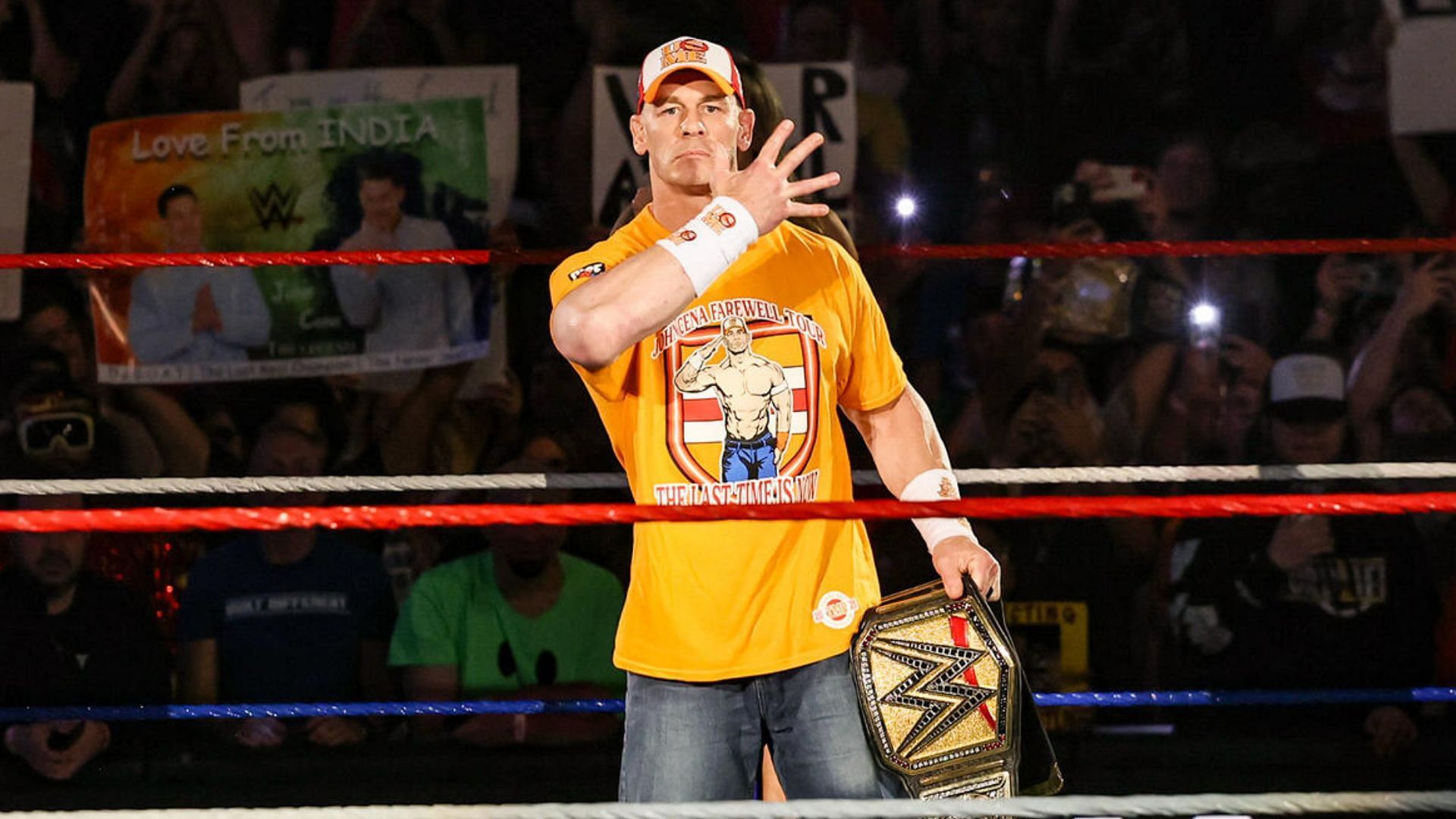 John Cena is a 17-time World Champion! [Image credit: WWE.com]
