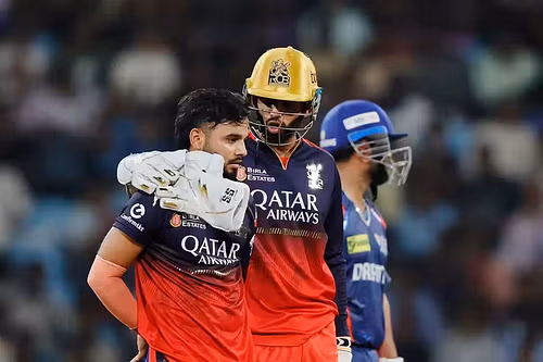 Jitesh Sharma captained RCB against LSG as Rajat Patidar was playing as an impact player. [P/C: iplt20.com]